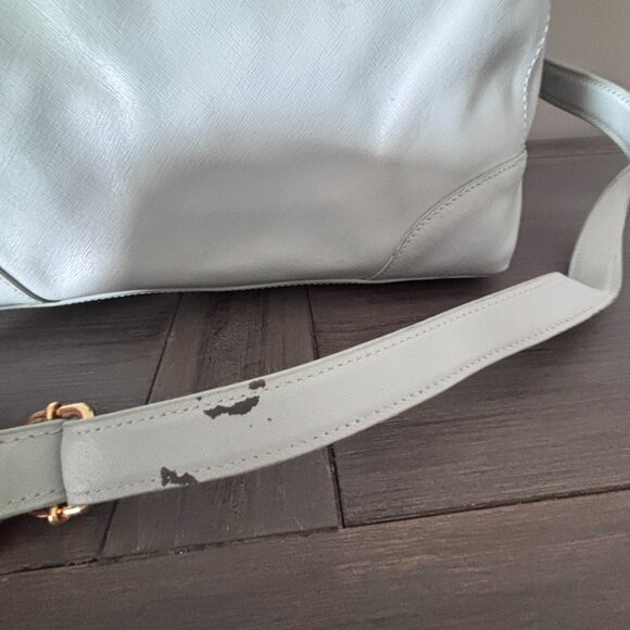 Tory Burch Pale Blue Doctor Bag - Picture 11 of 16